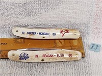 presidential election knives (see descripton)