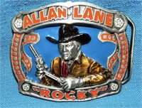 1995 LE Allan Lane "Rocky" Belt Buckle