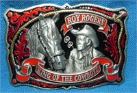 1998 LE Roy Rogers King of the Cowboys Belt Buckle