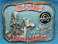 1996 LE Gail Davis "Annie Oakley" Belt Buckle