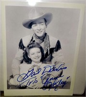 Signed Gail Davis/Roy Rogers Photo, Gail Davis