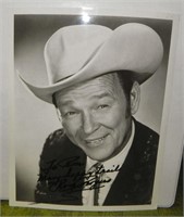 Signed Roy Rogers Photo, 8 x 10