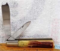 parker cutlery 2 blade knife eagle brand Japan