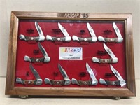 1995 NASCAR racing collection of pocket knives