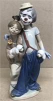 Lladro clown figurine 7686