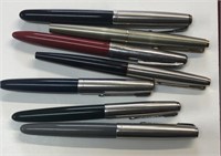 7-Parker fountain pens