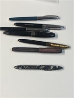 7 shaeafer fountain pens