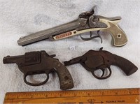 3 cap guns (parts)