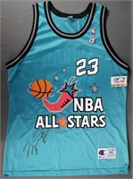 Michael Jordan All Star NBA Autographed Jersey