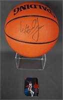 Jermaine O'Neal Autographed Basketball Ball