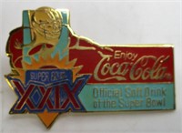 Superbowl XXIX Coca Cola Pin