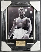 Muhammad Ali Signed/ Autographed Framed Photograph