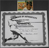 1956 Topps #125 Minnie Minoso Signed Card