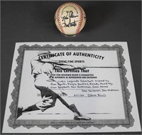 Baseball Signed by 8 Cubs Legends- Ron Santo, Ferg