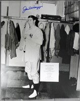 Joe DiMaggio Autographed 16" x 20" Photograph
