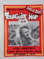 Original 1974 Evel Knievel Snake River Booklet