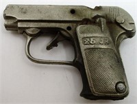 J&E Stevens 25 Junior Nickel Plated Cap Gun