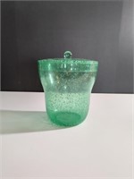 Green bubble storage container