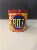 Ritz crackers tin