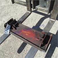 front plate for HydraMac 9C skid steer
