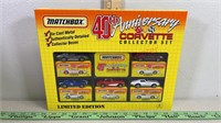 Matchbox 40th Anniversary Corvette Collector Set