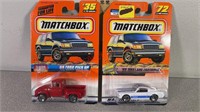 Matchbox Ford Pickup, Mustang Fastback, NIB