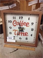 COFFEE TIME WALL CLOCK