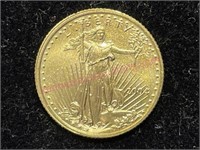 2004 Gold Eagle $5 coin (.999 gold) 1/10-oz (#1)