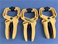 (3) Quick Grip Clamps