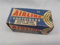 Vintage Airline .22 Cartridges box