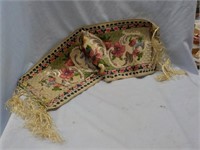 Italian silk small tapestry Vintage