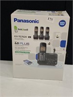 PANASONIC KXTG7624 PHONE SYSTEM, SEALED