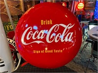 3ft Round Coca-Cola Button (plastic)