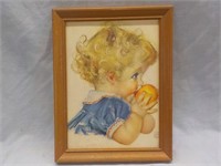 1940's Vintage baby picture Third Dimension