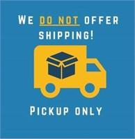 DOUGLAS & SMITHS FALLS PICK UP ONLY - NO SHIPPING