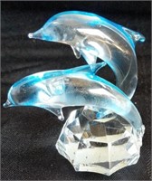 KOTMA Czech Crystal Dolphin Figurine - WE