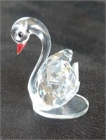 KOTMA Czech Crystal Swan Figurine - WE