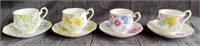 5 Royal Albert Flower of the Month tea cups -XD