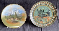 Greek & German collector plates - XD