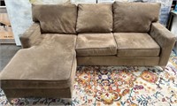 105 - SOFA W/ CHAISE EXTENSION
