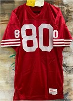 N - #80 RICE SIGNED JERSEY (M37)