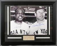 Willie Mays & Mickey Mantle Autographed Photograph