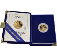 1992-P American Gold Eagle Proof (1/4 oz)