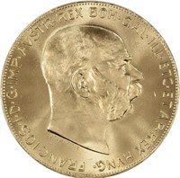 Austria Gold 100 Coronas (.9802 oz) - BU