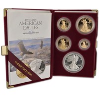 1995-W American Eagle 10th Anniversary Gold...