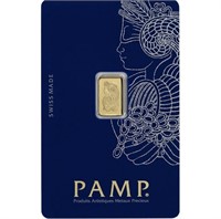 1 Gram Gold Bar - PAMP Suisse - Fortuna 999.9 Fine