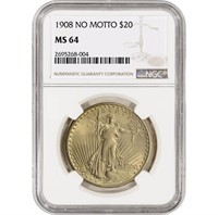 US Gold $20 Saint-Gaudens Double Eagle