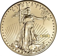 American Gold Eagle (1 oz) $50 - BU Random Date