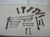 WRENCHES,PUTTY KNIVES & MORE