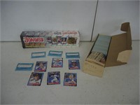 2BXS DONRUSS BASEBALL TRADING CARDS-91&88-1 SEALED